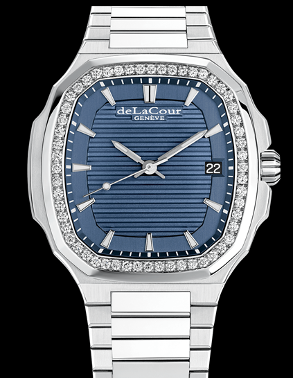 Replica DeLaCour Elite Vault Blue WAST5002BL Watch